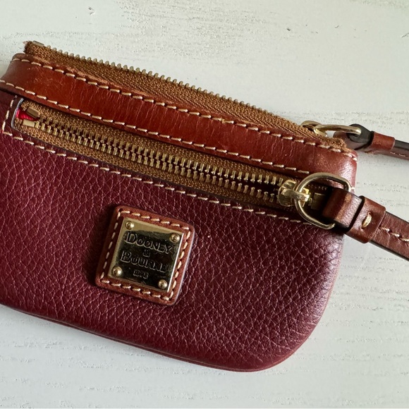 Dooney coin purse with double zipper - Picture 4 of 4